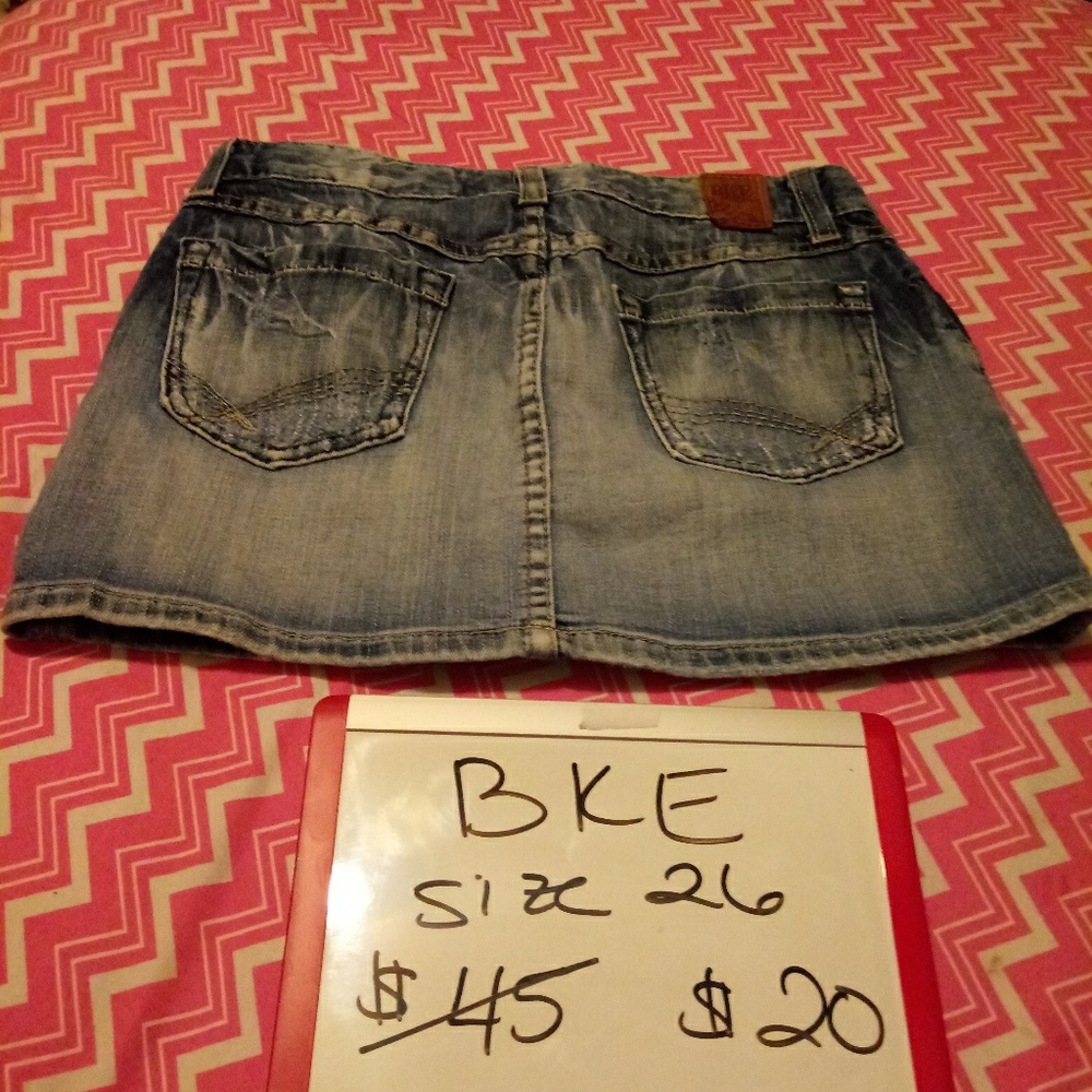 BKE JEAN SKIRT